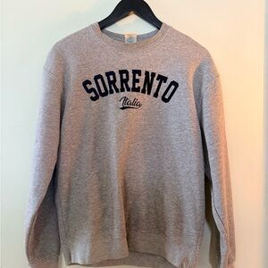 Gray women’s sweatshirt.  Sorrento. XS. Super cozy